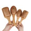Natural Bamboo Hair Brush Women Professional Massage Comb For Women Air Cushion Hair Massager Brush Healthy Combs