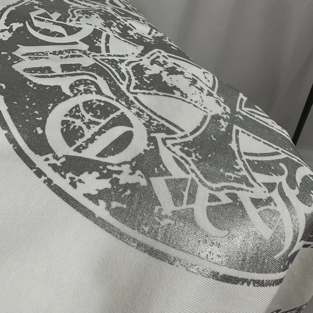Spot 280g Heavy Unisex Double Yarn T-Shirt with Cross Print
