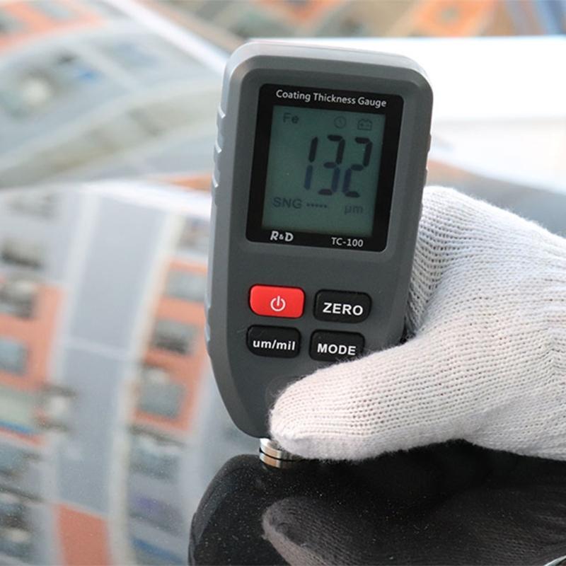 Car Digital Painting Detector Meter Mini LCD Coating Thickness Gauge Automotive Digital Calibration Measuring Instrument