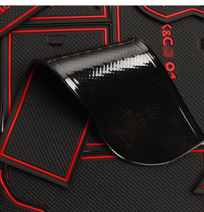 Lynk & Co 02 Hatchback Door Slot Mats & Cup Holder Interior Decor