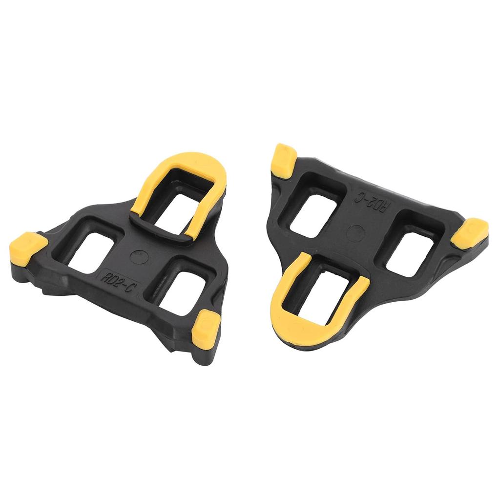 KIMISS Road Bike Pedals Aluminum Alloy with Cleats Bicycle Repair Replacement with Fittings Lightweight Load Capacity SPD-SL Self-Locking