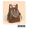 Backpack Unisex PU Multi Compartment Adjustable Strap Commuting Travel
