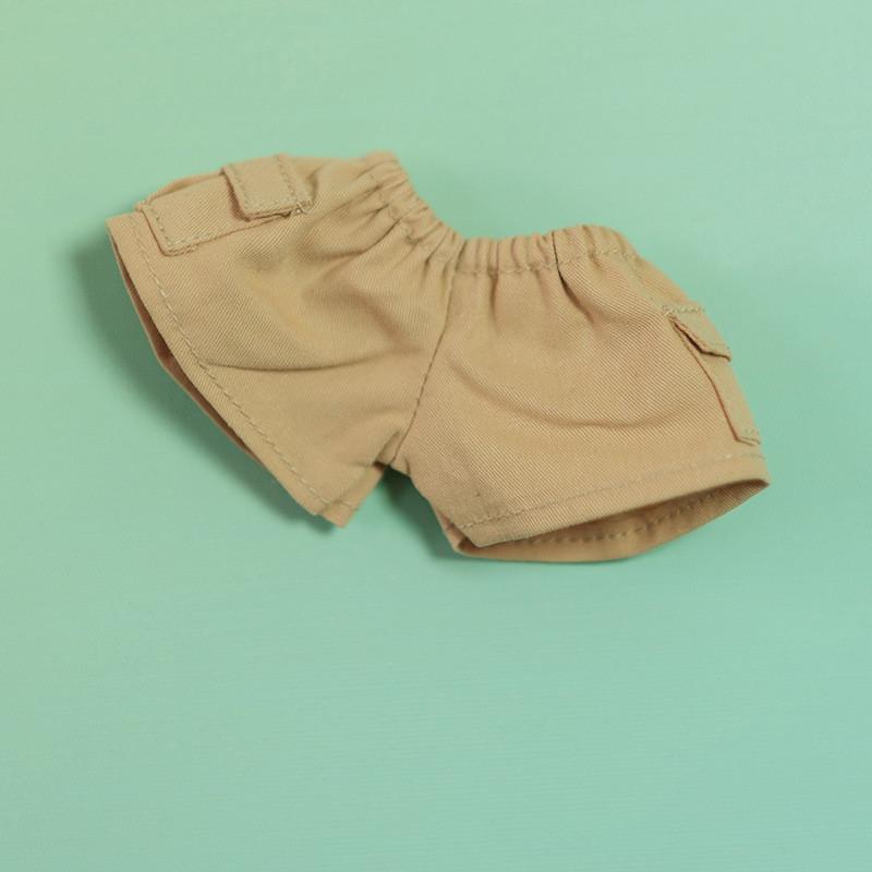 Clothing Plush Toy Clothes Tshirt Work Pant Set For Doll Costume Display