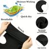 3 Pieces Quick-dry Balaclava Sports Full Face Mask Soft Breathable Beanies Cycling Helmet Liner Running Hiking Fishing Hood Caps