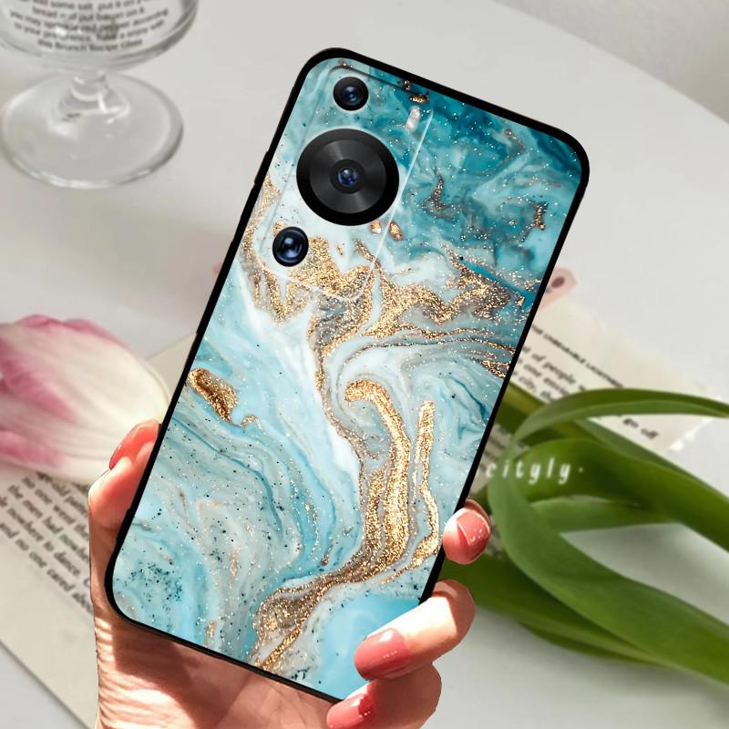 For Huawei P60 Case Soft Silicone TPU Phone back Cover For Huawei P60 Pro Cases Animal Bumper For HuaweiP60 P60Pro Protective