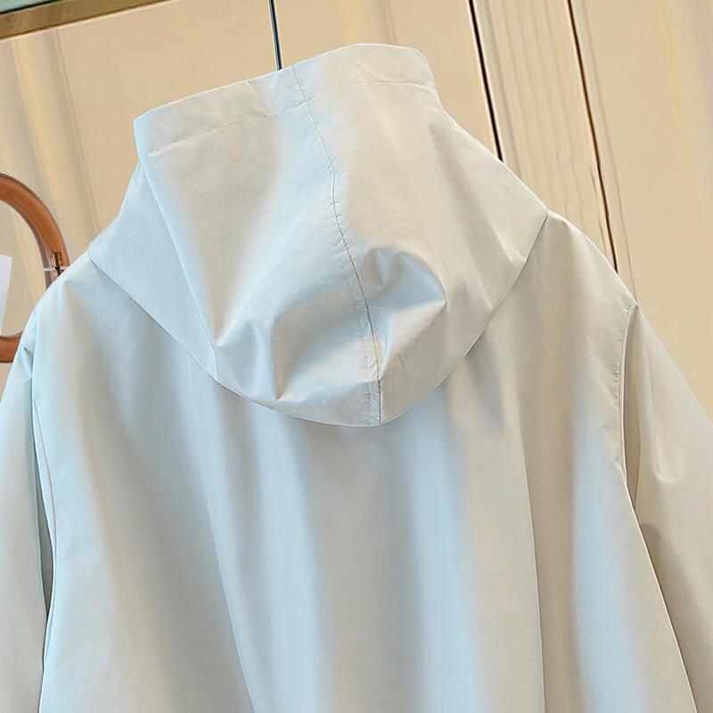 Women's Oversized Hooded Trench Coat