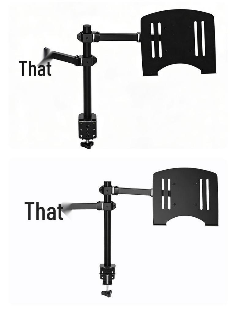 2-in-1 Dual Screen Laptop Monitor Stand