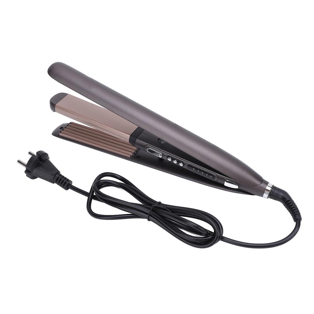 Hair Straightener Curler 2 in 1 Hair Straightening Curling Iron Multifunctional Temperature Control