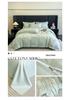 Elegant Long-Staple Cotton 4-Piece Bedding Set: Pure Cotton Fitted Sheet, Embroidered Duvet Cover, Luxury Feel
