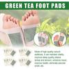 (Green Tea Pack 10) Foot Patch Herbal And Gentle Ingredient Detox Foot Pads, Natural Ingredients for Sleep Aid, Pain Relief, Toxin Removal with Gr
