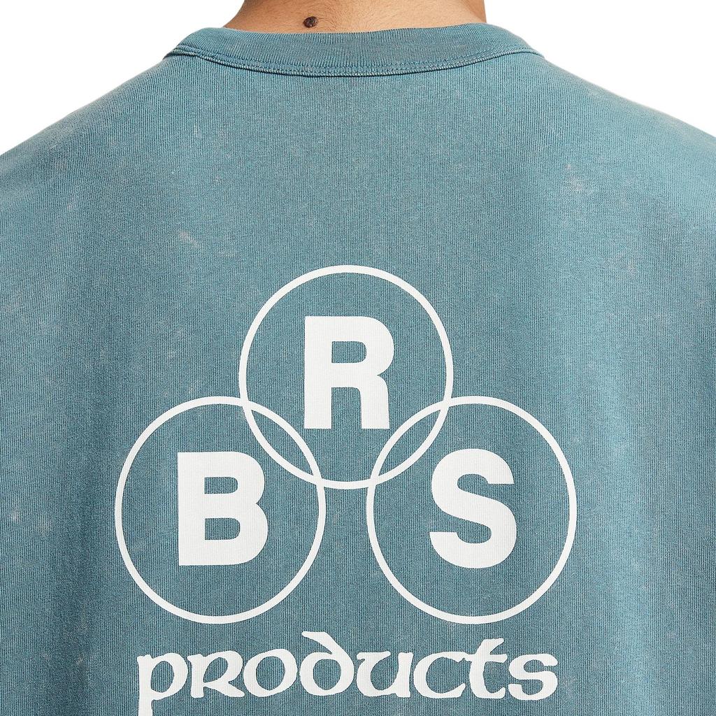 Nike Sportswear Simple Stylish Comfortable Solid Color Letter Short Sleeve T-Shirt Men Tops Smoke-Blue IF0621094