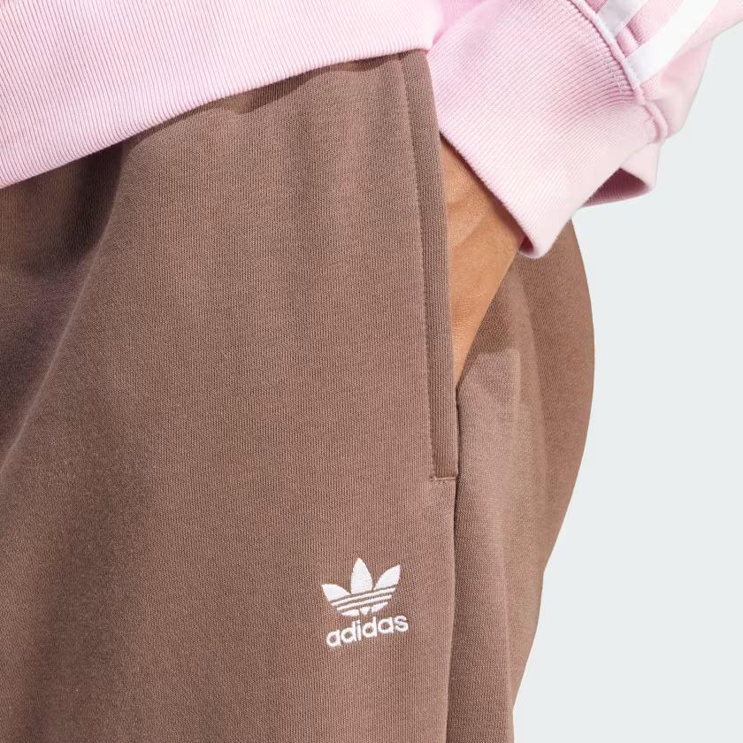 Adidas Originals Essential Fleece Joggers With Letter Logo Print Women Joggers Light-Yellow IR5974