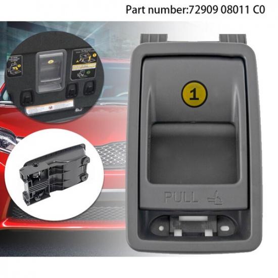 Gray For Toyota Sienna 2014-2018 Folding Rear Seat Back Release Latch Handle