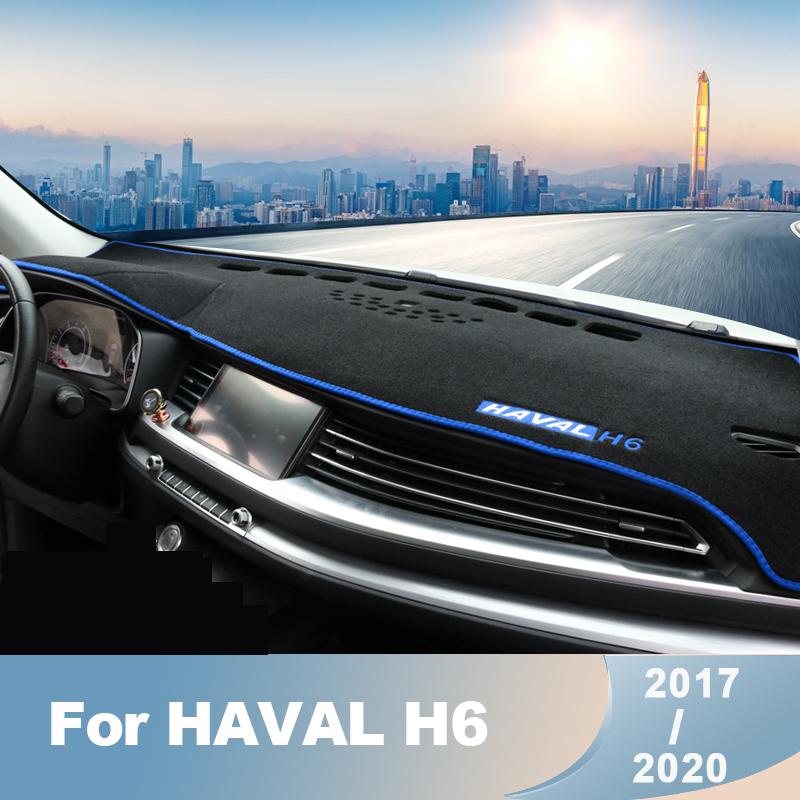 Per Haval H6 2017 2018 Tappetino Copri Cruscotto Auto Tappetino Parasole Tappeti Pannello Strumenti Accessori Interni Anti-UV