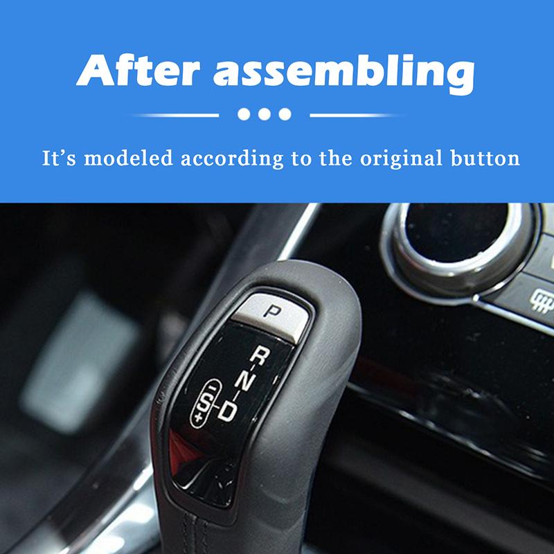 Gear Shift Knob Parking Button Cap for Range Rover Sport L494 Gear Shifter Lever Head P Key Replacement for Jaguar F TYPE X152