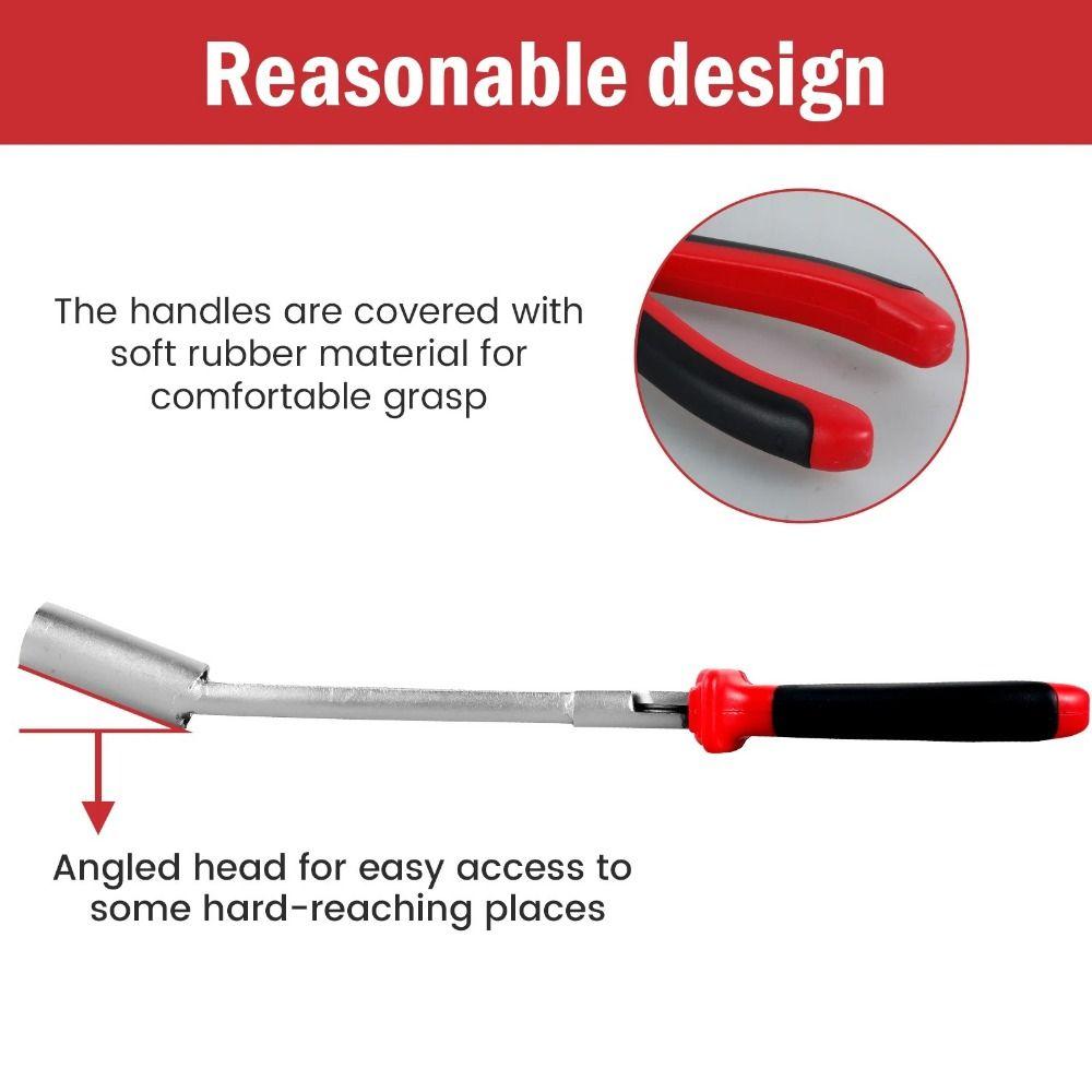 Long Handle Spark Plug Pliers Carbon Steel Electrical Disconnect Plier New Removal Tool