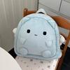Schoolbag Cartoon Campus Two-color Wings Kitten Cute Plush Backpack Small Capacity Travel Small Backpack