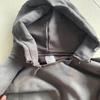 Unisex Distressed Vintage Print Hooded Sweatshirt Cotton Blend Fall Casual Streetwear