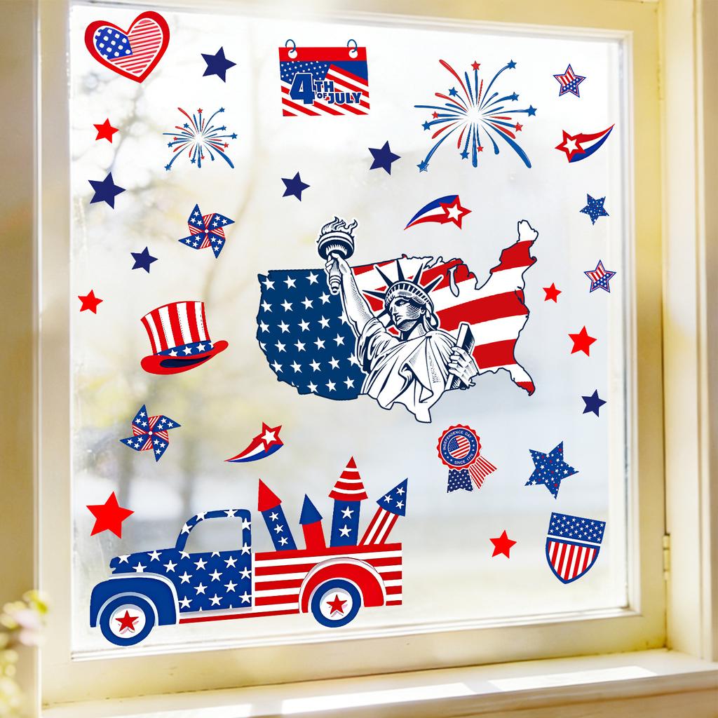 Glass Stickers for Bedroom, Living Room and Balcony Windows for Decoration