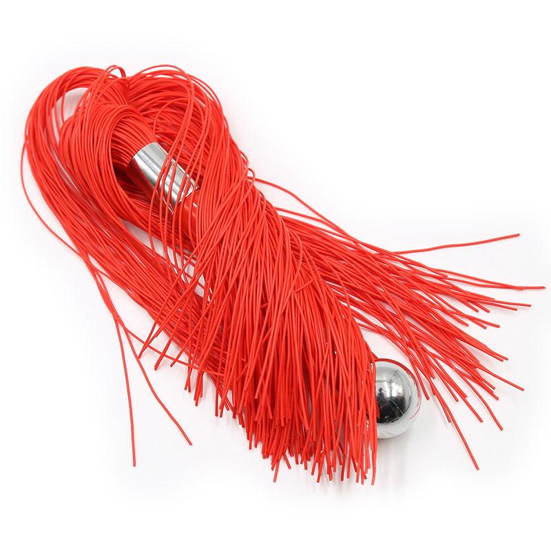 Silicone Tassel Whip Adult Games Bdsm Bondage Spanking Slave Restraints Cosplay Erotic Flogger