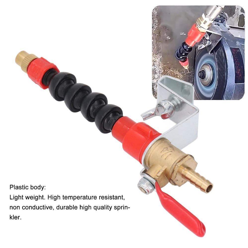 1/4in Nozzle Angle Grinder Water Sprayer Dustproof Water Attachment Dust Minimization