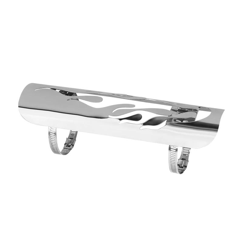 

Universal Motorcycle Exhaust Pipe Heat Shield Cover Muffler Protector Guard Motocross Accessories For Harley Honda Yamaha Custom Header