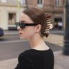 4pcs New Women's Hair Clip Large Size Back of the Head Shower Clip Ponytail Clip Hair Accessory Simple Large Hair Clip