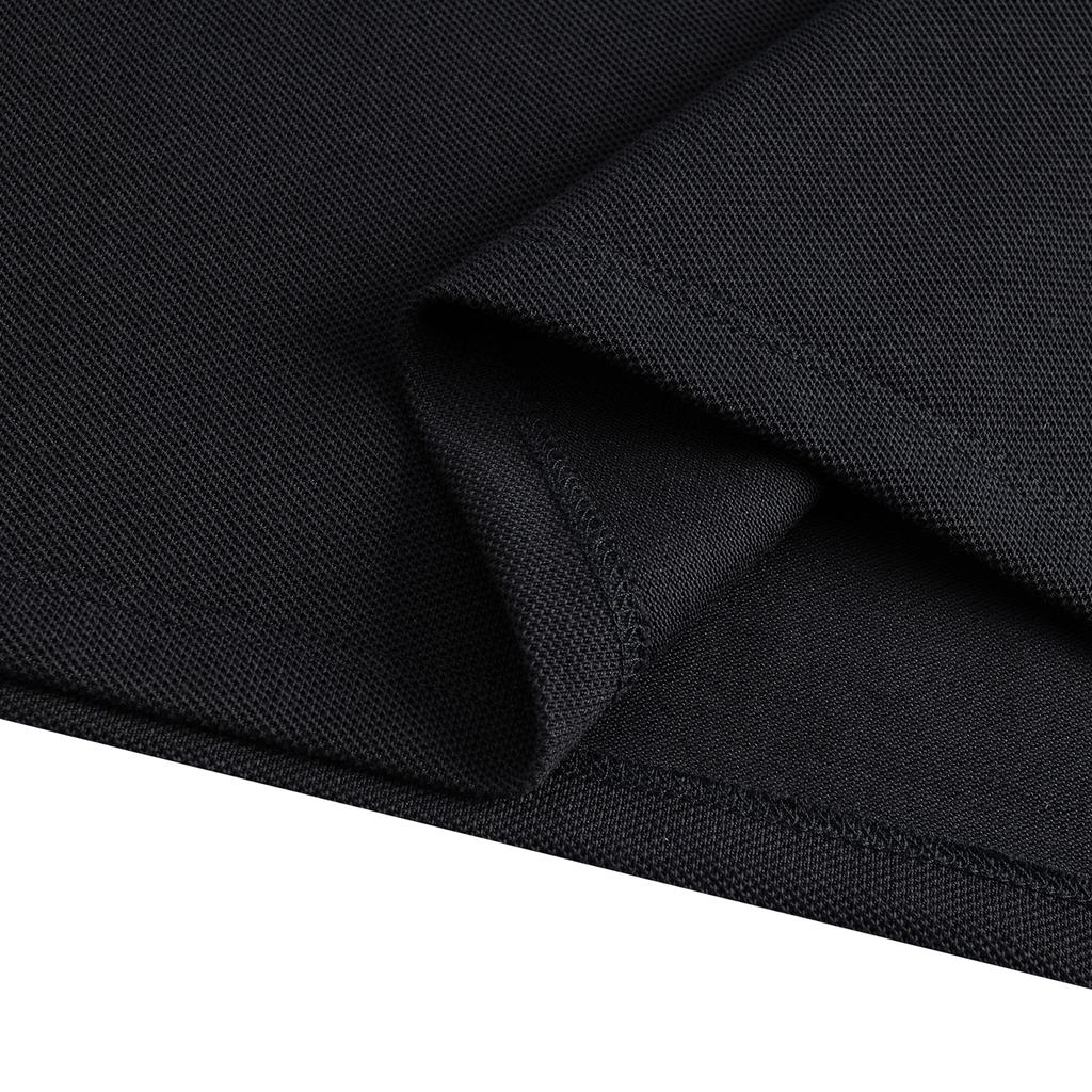 Anta Training Sports Casual Fashion Urban Commuting Skin-Friendly Comfortable Breathable Sweat-Wicking Polo Shirt Men tops Black 952627116-4
