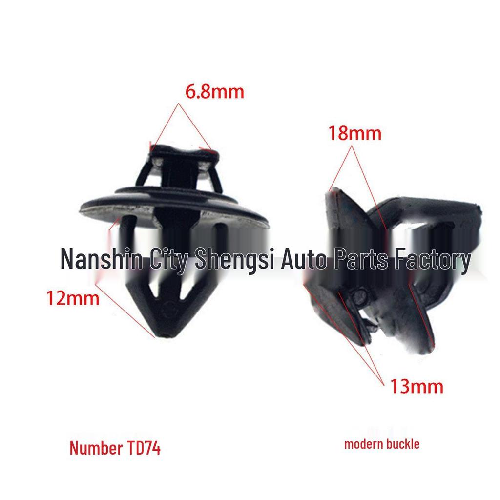 Chery Car Door Trim Panel Accessory Clip Skirt Fixing Buckle