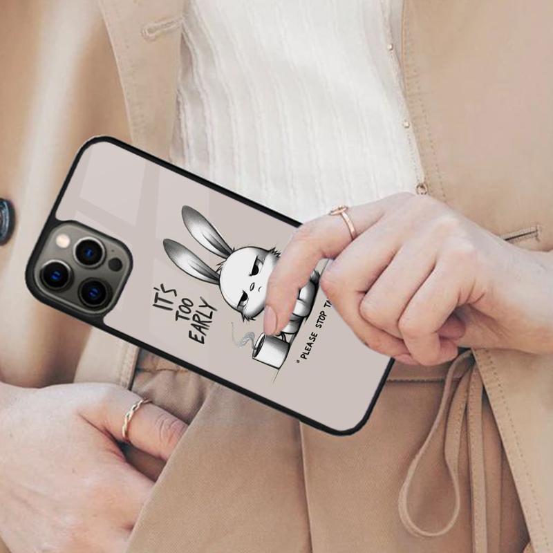 

Coffee its too Early Black Magnetic Phone Case For APPLE iPhone 17 Air 16 14 13 12 Pro Max 15 Plus Wireless Charge MagSafe Cover iPhone 14