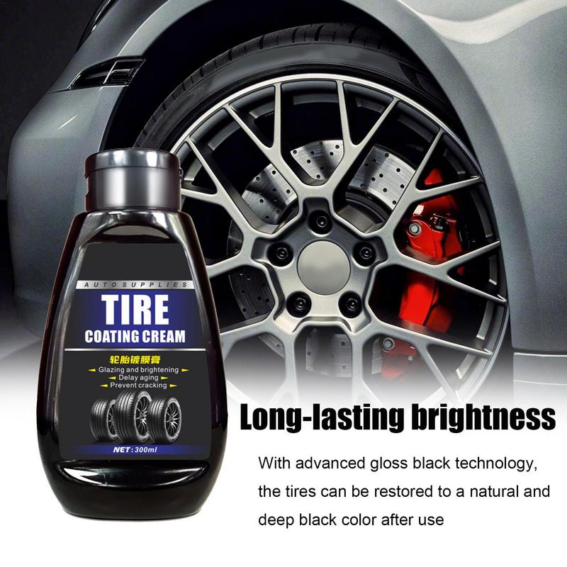 

Tire Coating Gloss Coating Protectant UV Resistant Wheel Dressing Cleaner Lasting Gloss Coating Protectant 300ml For Cars CHINA