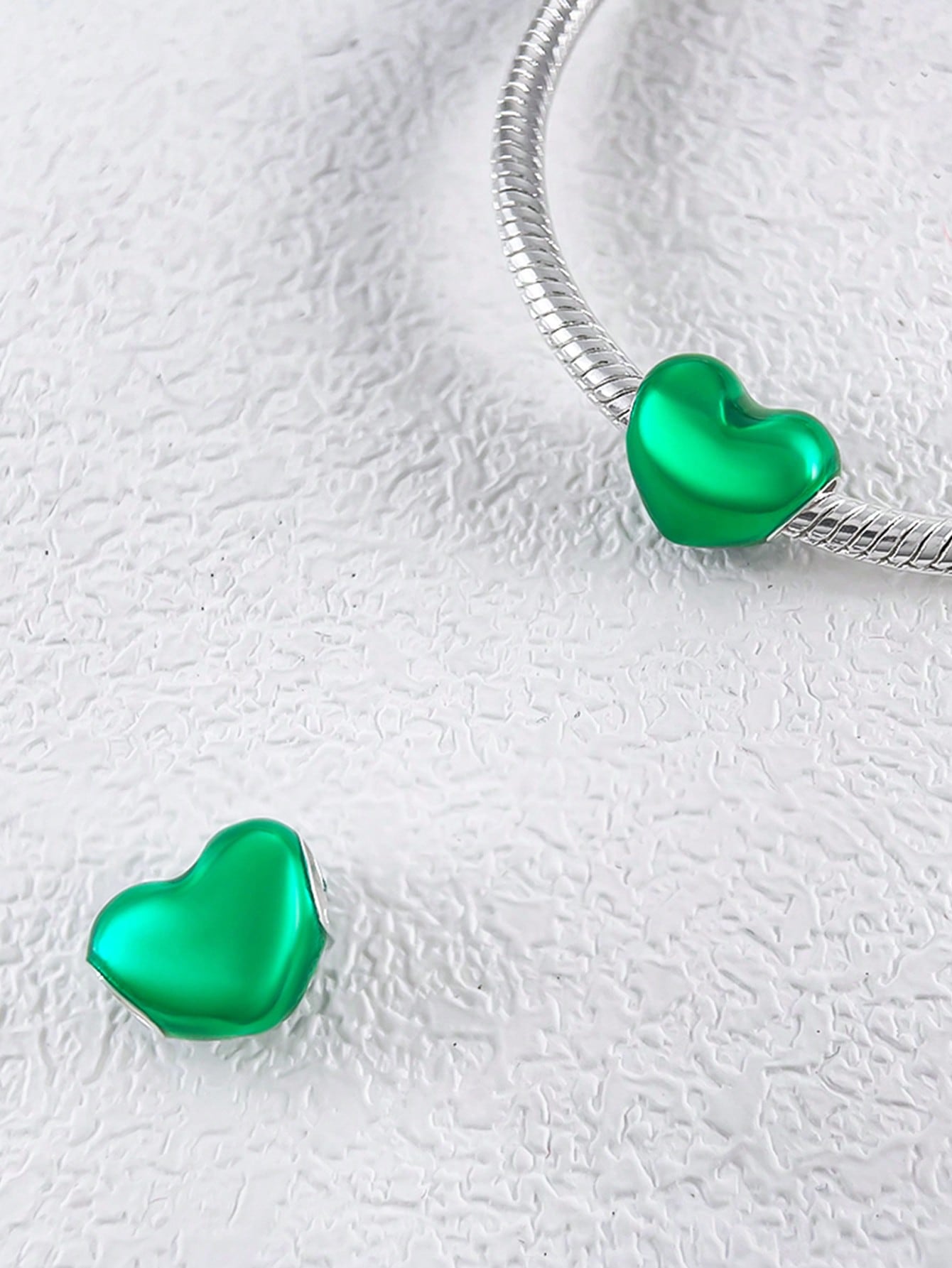 

Copper Metal Plated Authentic Original Charm Bead Components Blue Valentine s Day Love Bead Components Compatible With Bracelet High Quality Fine
