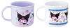 Skater Lunch Box Plastic Set of for Dishwasher Made In Sanrio Kuromi and Mashu Gummy KE4AAGW Cups, 200ml, 2, Kids, Antibacterial, Safe, Japan,