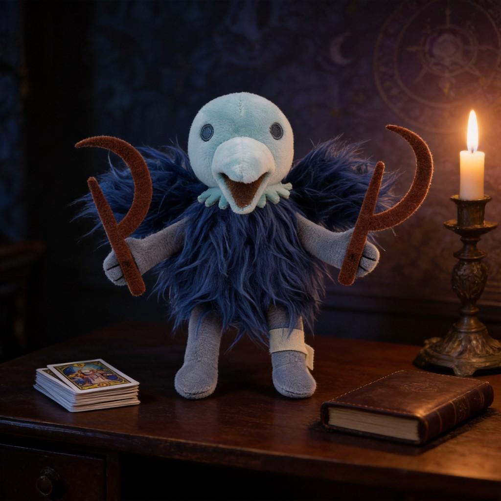 Slay The Spire Cultist Plushie Cartoon Animal Toy With Pp Cotton For Collectors