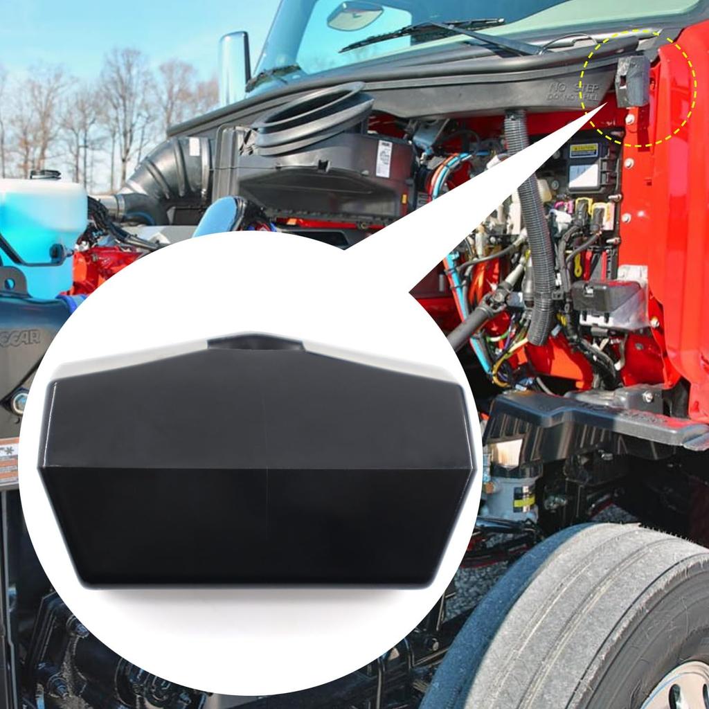 L85-6082 Hood Latch Bumper Support Compatible with Peterbilt 579 Kenworth T680 T880 Replace L856082 M75682, Left and Right Side