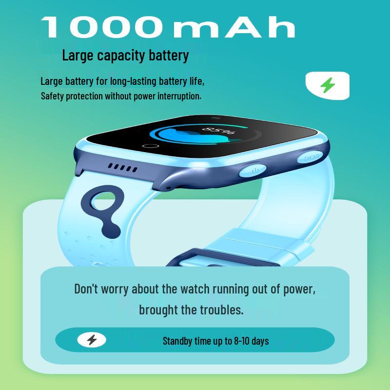 K9 Student 4G Smartwatch for Kids: Durable, Waterproof with Video Calling & GPS