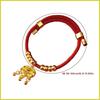 Chinese Style Longevity Lock Pet Collar Adjustable Lucky Red Neck Decoration for Cats Dogs Festive Gift