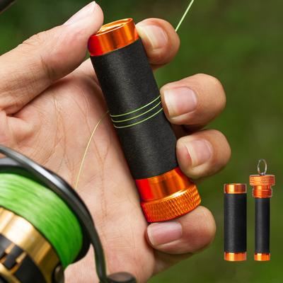 Fishing Knot Puller Portable Line Dragger with Hanging Hole Compact Design Non-Slip Line Knotting Tool Fishing Accessories
