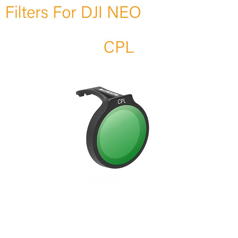 Filtro Obiettivo per DJI Neo Set Filtri ND Kit Filtri Obiettivo Fotocamera Filtro Obiettivo Fotocamera HD Vetro Ottico MCUV ND per Accessori DJI Neo