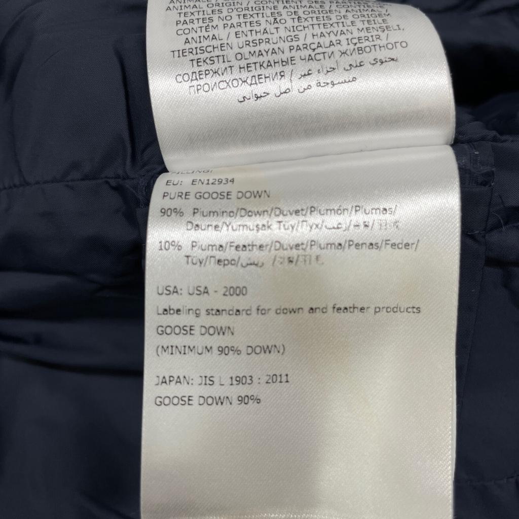 MONCLER [Excellent Condition/Domestically Authorized] FLAMMETTE Long Down coat 1 NavyUsed