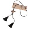 Cowboy Style Tassel Adjustable Necklace Ethnic Style PU Leather Necklace  Decoration