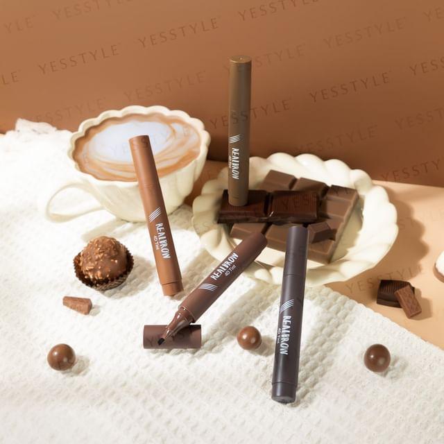 Cathy Doll - Real Brow 4D Tint 01 Light Brown