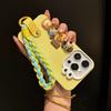Suitable for IPhone 16 Phone Case, 3D Cartoon, IPhone 15Pro Full Package, 14 Lanyard Sleeve, Ins