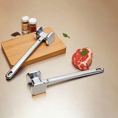 Legierter Fleischklopferhammer - Robuster Klopfer für Rindersteak, Hähnchen, Schweinefleisch, Küchenhelfer für Zuhause & Restaurant