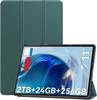 עבור Besttab Tabwee W90 כיסוי לטאבלט 11 אינץ, מעמד מתקפל משולש, כיסוי קשיח, הגנה מלאה, PU פרימיום, עמיד בפני שריטות