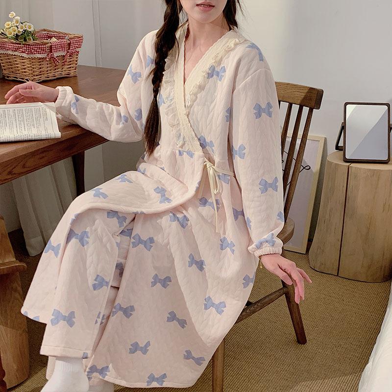 

Дышащий хлопковый халат-кимоно для беременных для кормления грудью и послеродового периода Bulk Price