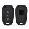 Silicone Key Case For Citroen C1 C2 C3 C4 C5 C6 C8 Picasso Xsara For Peugeot 107 206 308 307 3008 508 5008 Remote Key Fob Cover