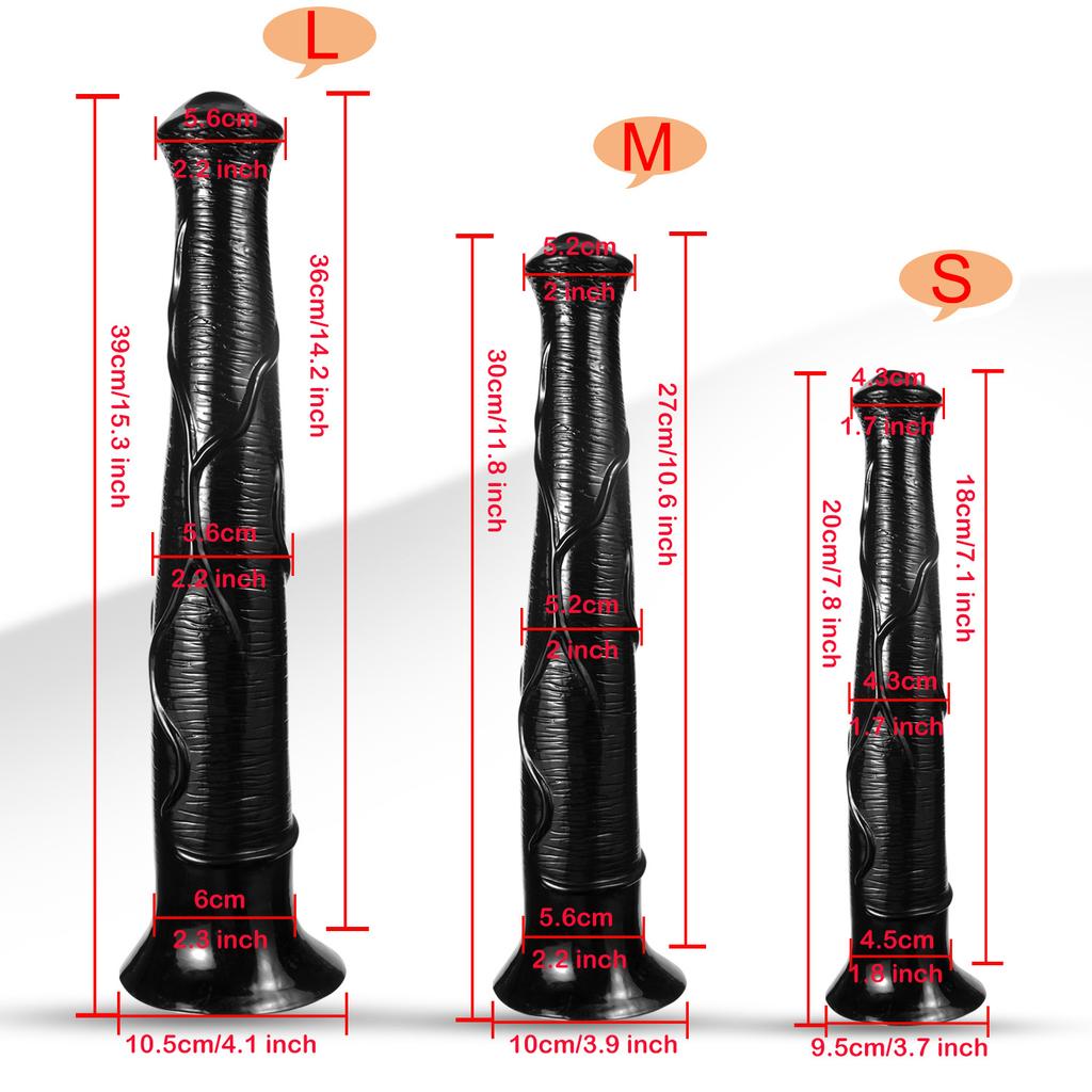 Foreign Trade Alien Dildo Whip Stallion Animal Simulation Dildo Long Thick Penis Anal Plug Product