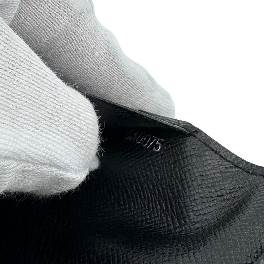 LOUIS VUITTON M30922 Taiga leather Anne Vert Cult De Visit Card Case black leather Used