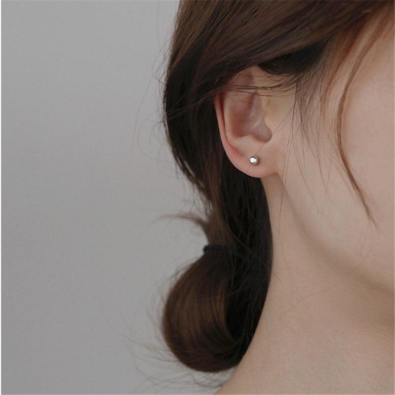 925 Sterling Silver Asymmetry Tassel Long Chain Zircon Heart Drop Earring for Women Girls Wedding Party Elegant Jewelry